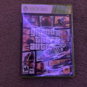 Grand theft auto V for Xbox 360